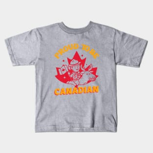 Proud to be Canadian! Kids T-Shirt